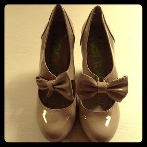 Cute Bow Heels (Nude)!